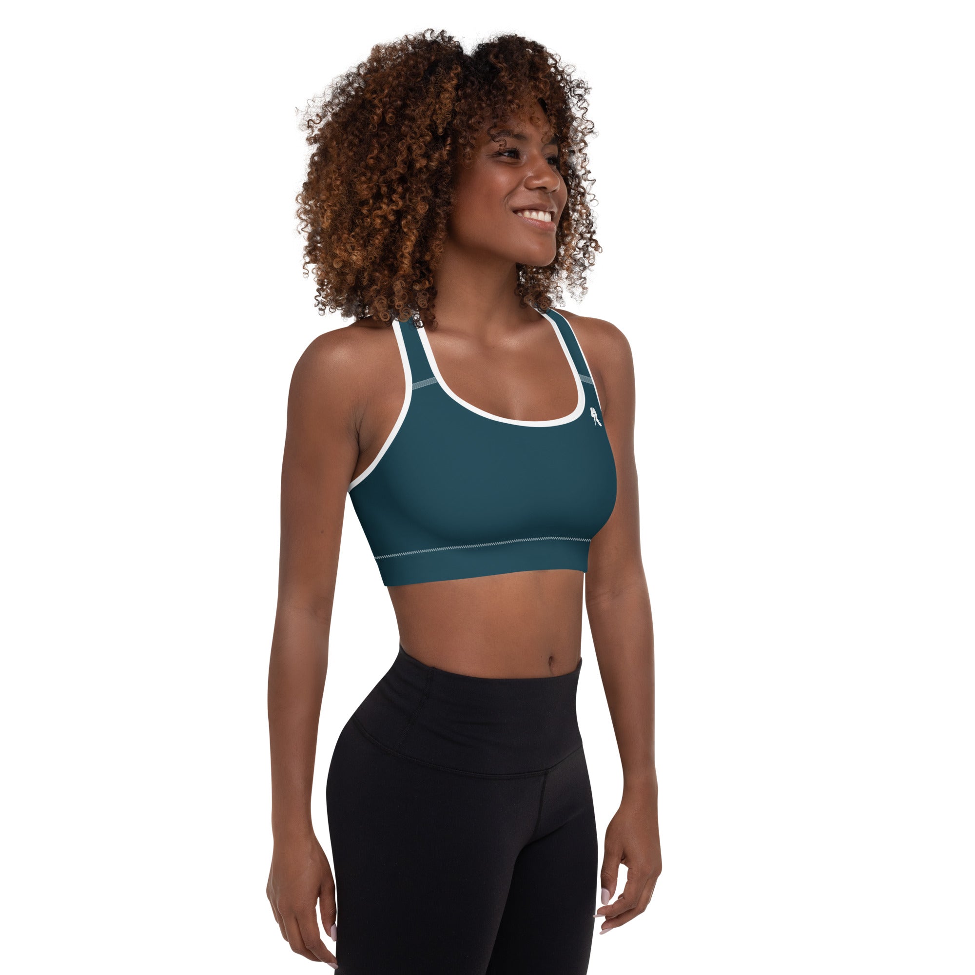 SHE REBEL - Indigo Blue Sports Bra